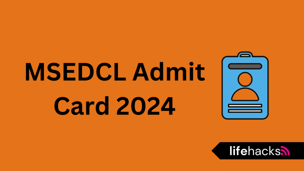 msedcl admit card 2024